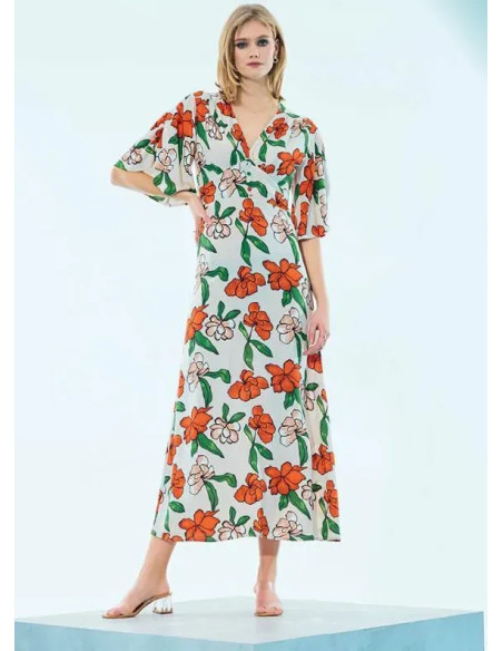 Платье (S+M+L+XL) IBIZA IBIZA 8022 — оптом для магазинов и бутиков