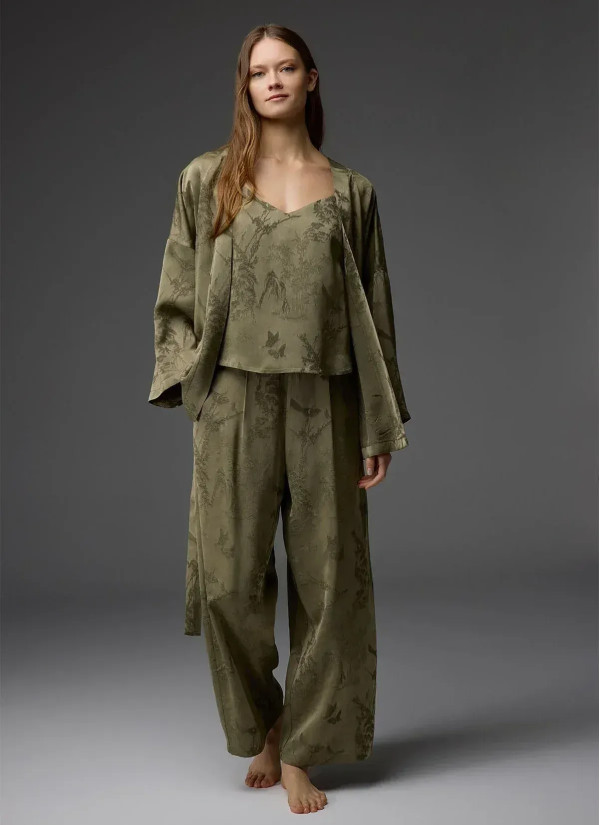 Bonjour Madame 1801 Viscose Pants Homewear Set — direct Turkish factory supply
