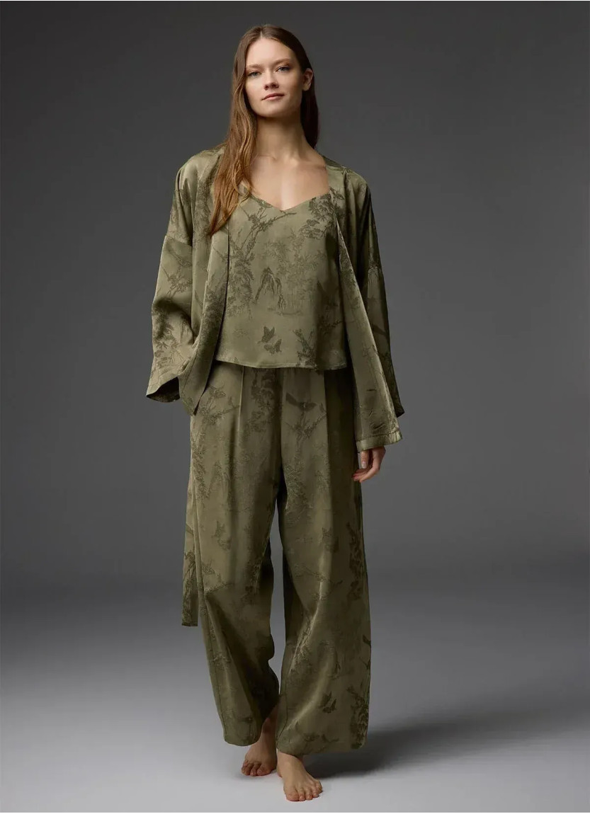 Bonjour Madame 1801 Viscose Pants Homewear Set — direct Turkish factory supply