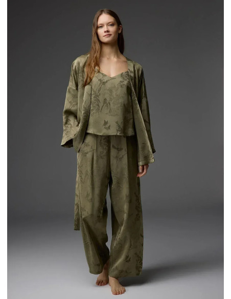 Bonjour Madame 1801 Viscose Pants Homewear Set — direct Turkish factory supply