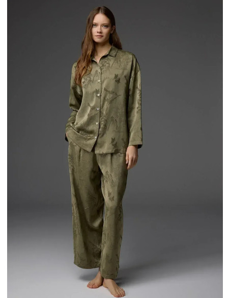Bonjour Madame 1802 Viscose Pants Homewear Set — factory-direct from Turkey