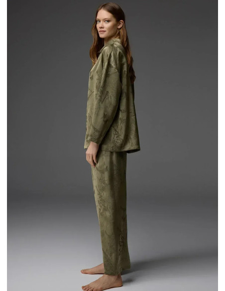 Bonjour Madame 1802 Viscose Pants Homewear Set — direct Turkish factory supply