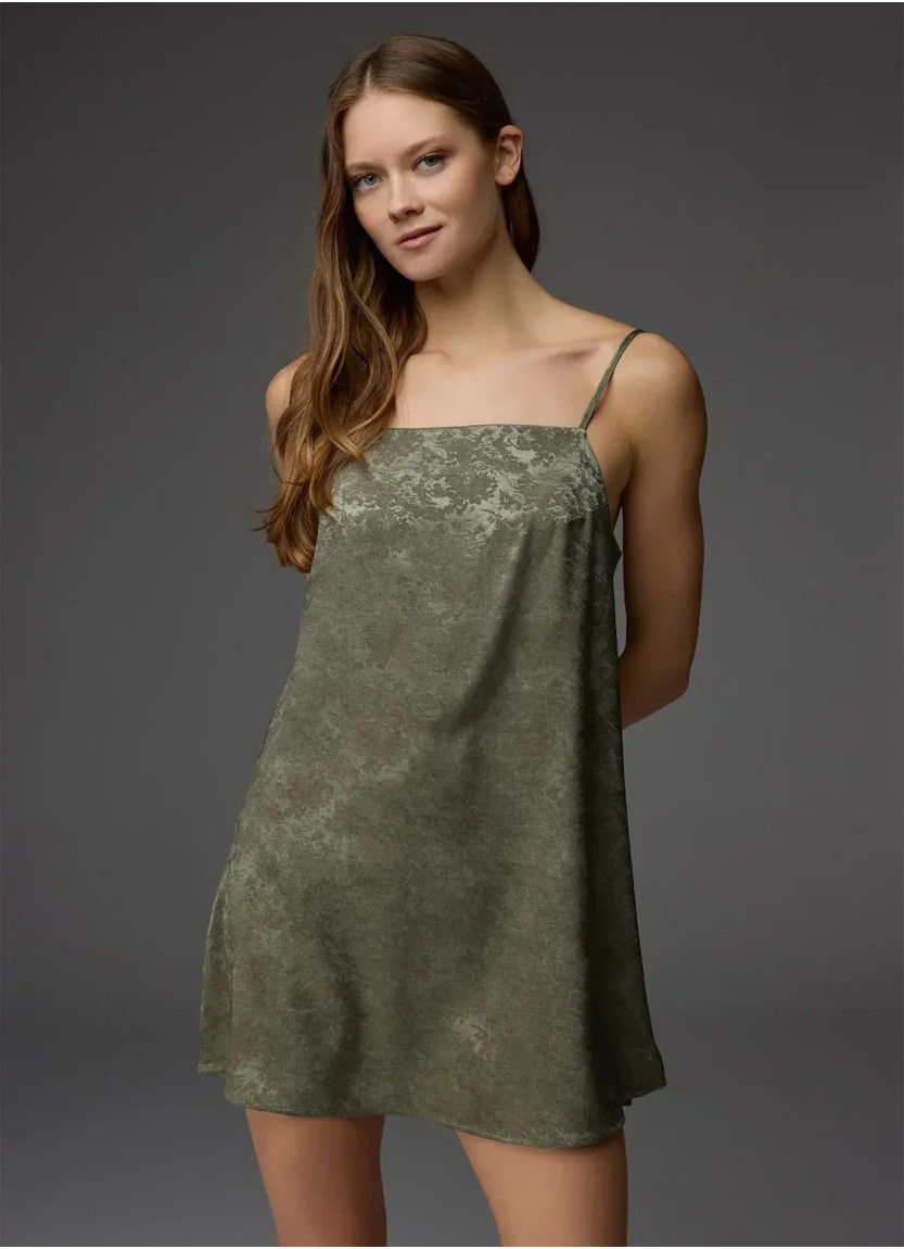 Bonjour Madame 1807 GREEN Viscose Robe Set — Turkish textile wholesale