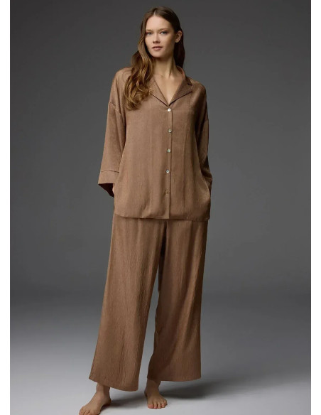 Bonjour Madame 1809 Viscose Pants Homewear Set — Turkish textile wholesale