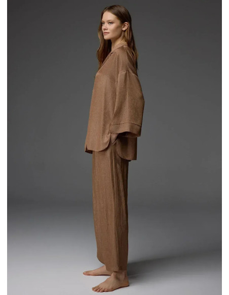 Bonjour Madame 1809 Viscose Pants Homewear Set — direct Turkish factory supply