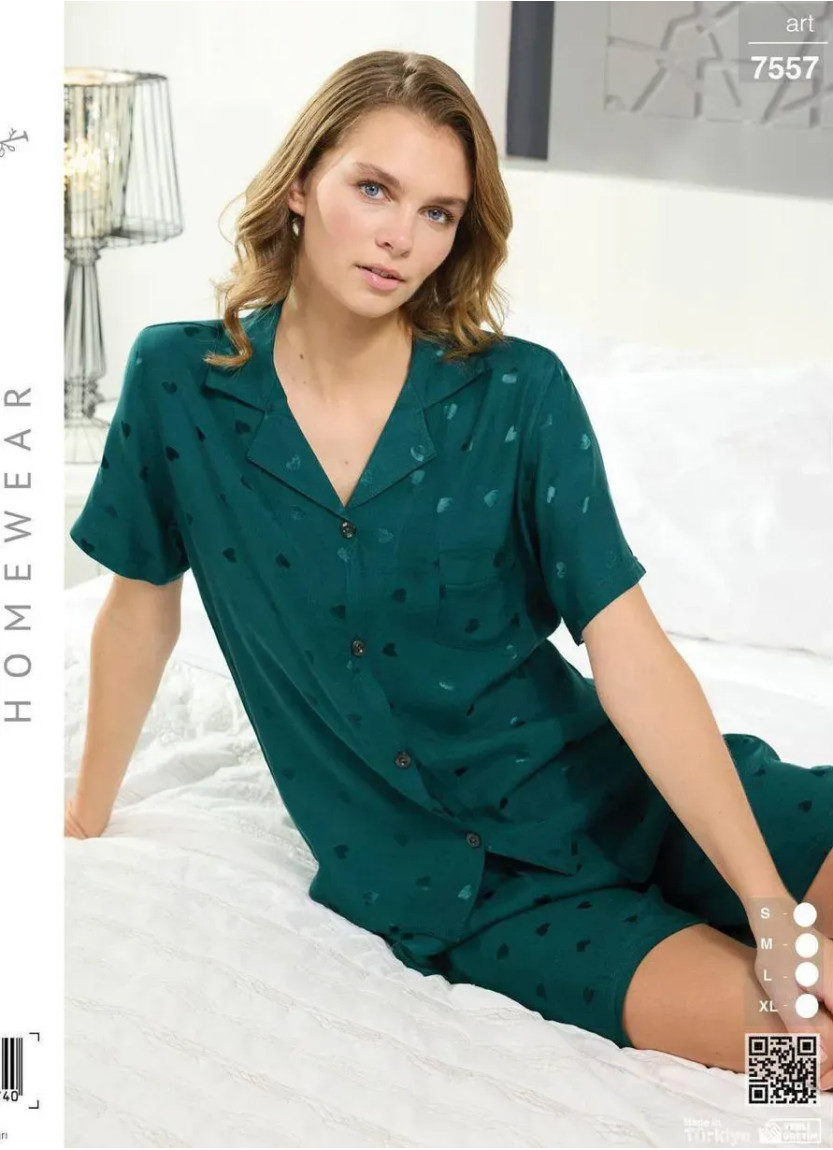 Seamlife 7557 Cotton Women's Pajama Set (S+M+L+XL) — Turkish textile wholesale