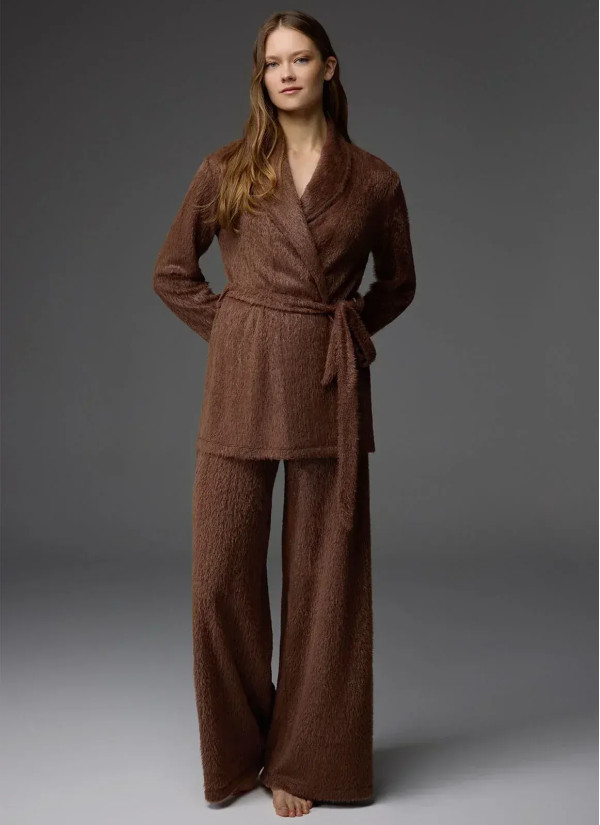 Bonjour Madame 1810 Kahverengi Robe Set — wholesale from Turkey