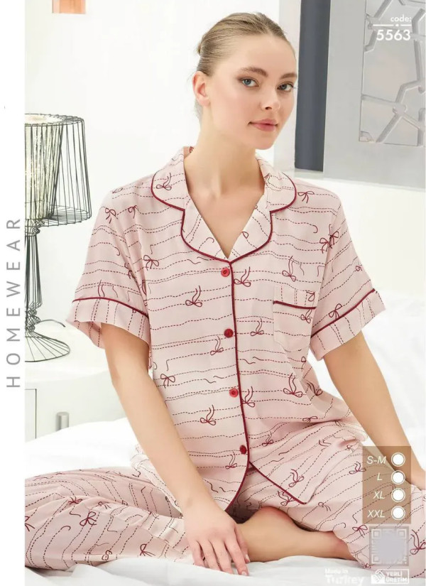 Seamlife 5563 Women's Pajama Set (SM+L+XL+2XL) — Turkey wholesale collection