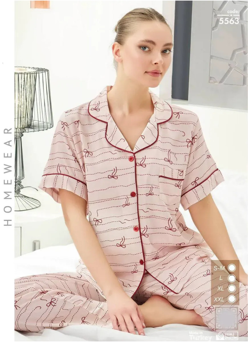 Seamlife 5563 Women's Pajama Set (SM+L+XL+2XL) — Turkey wholesale collection