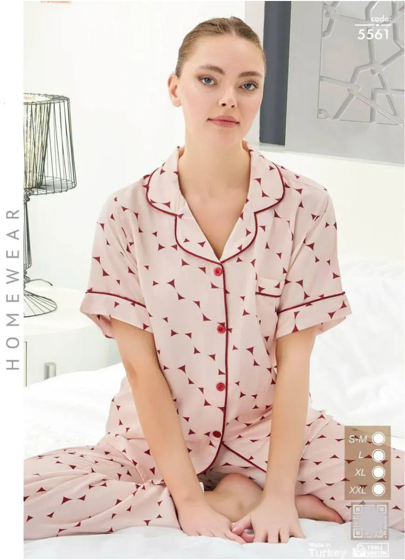Seamlife 5561 Women's Pajama Set (SM+L+XL+2XL) — Turkish factory wholesale