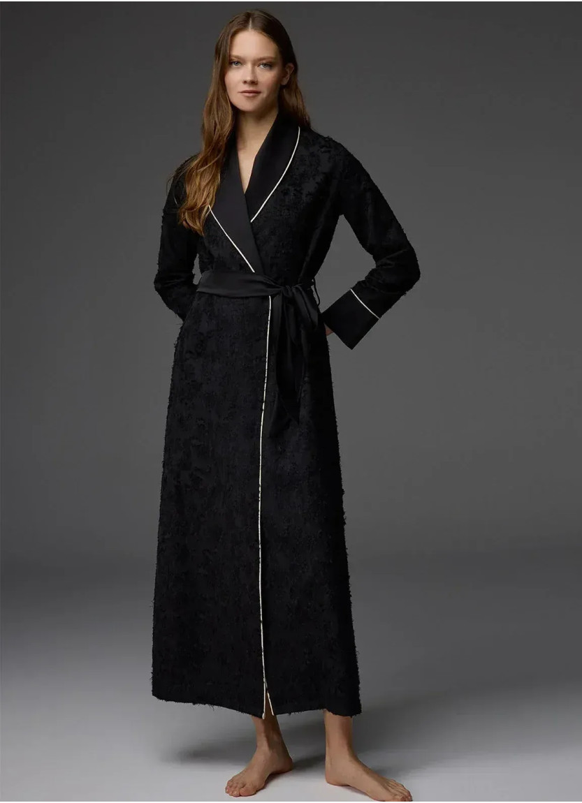 Bonjour Madame 1817 Siyah Robe Set — Turkey wholesale collection