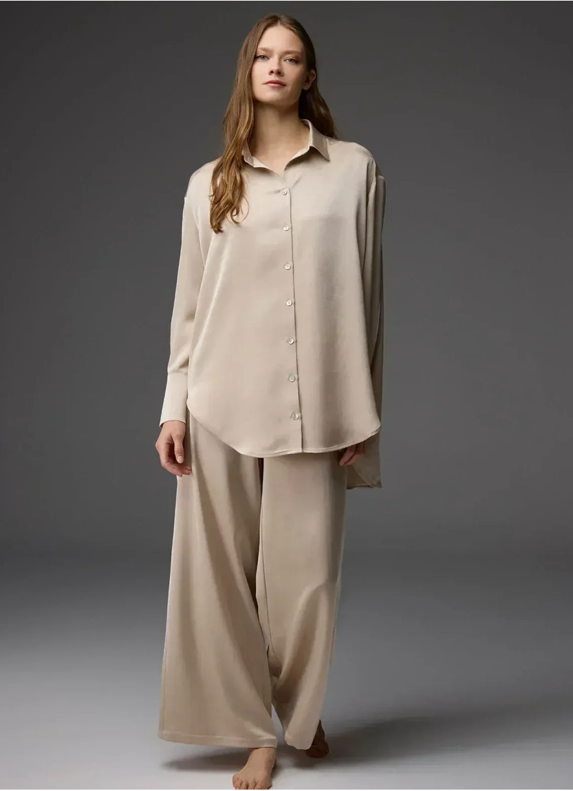 Bonjour Madame 1818 Taş Rengi Women's Pajama Set — Istanbul wholesale supplier