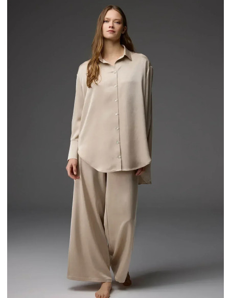 Bonjour Madame 1818 Taş Rengi Women's Pajama Set — Istanbul wholesale supplier
