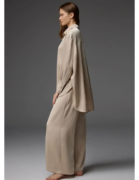 Bonjour Madame 1818 Taş Rengi Women's Pajama Set — wholesale for boutiques