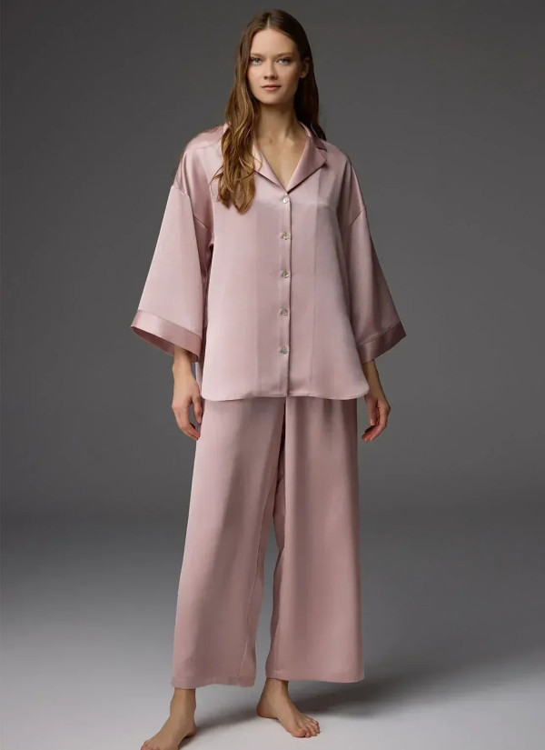 Bonjour Madame 1820 Pudra Viscose Women's Pajama Set — Turkey wholesale collection