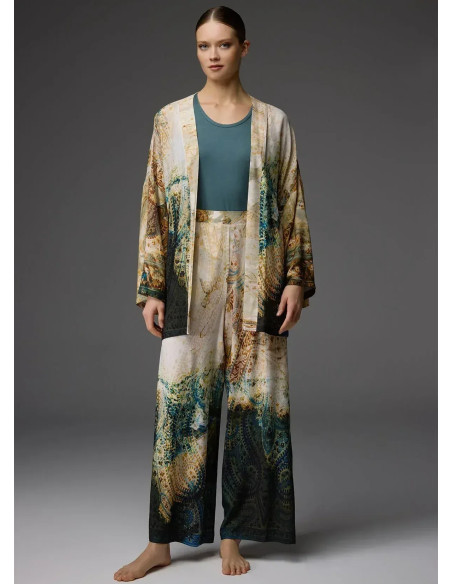 Bonjour Madame 1834 Viscose Robe Set — Turkish textile wholesale