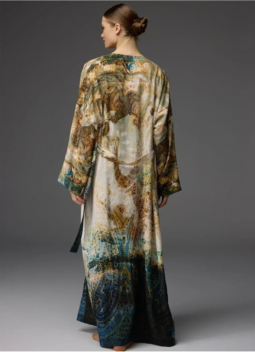 Bonjour Madame 1836 Viscose Robe Set — direct Turkish factory supply