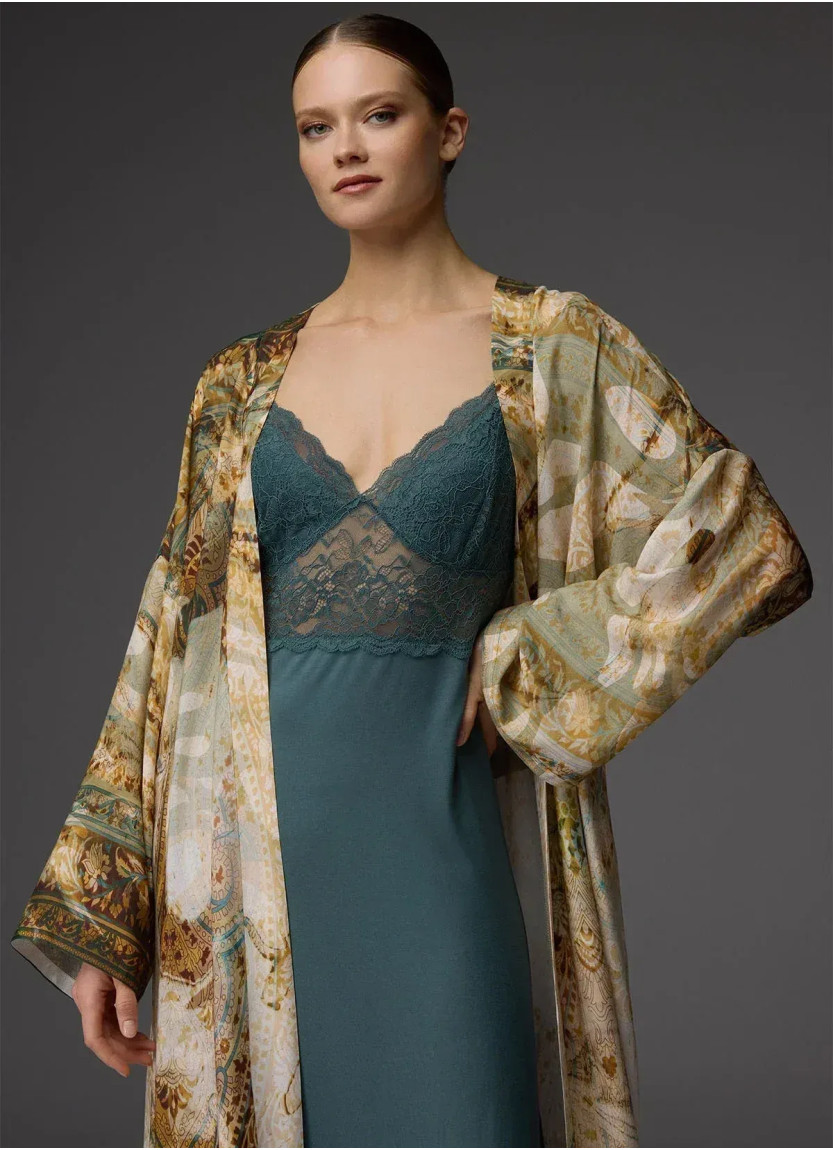 Bonjour Madame 1836 Viscose Robe Set — wholesale from Turkey