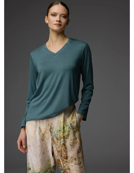Bonjour Madame 1837 Viscose Pants Homewear Set — Istanbul wholesale supplier