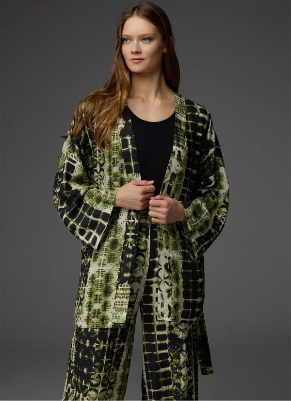Bonjour Madame 1838 Viscose Robe Set — Turkish textile wholesale 2