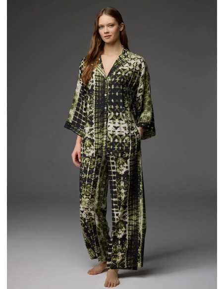 Bonjour Madame 1839 Viscose Pants Homewear Set — wholesale from Turkey
