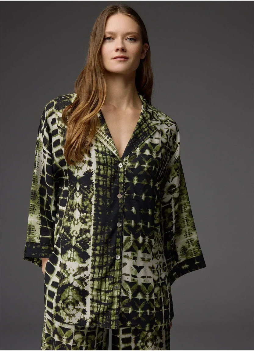 Bonjour Madame 1839 Viscose Pants Homewear Set — factory-direct from Turkey