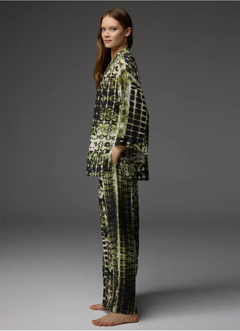 Bonjour Madame 1839 Viscose Pants Homewear Set — Turkish textile wholesale