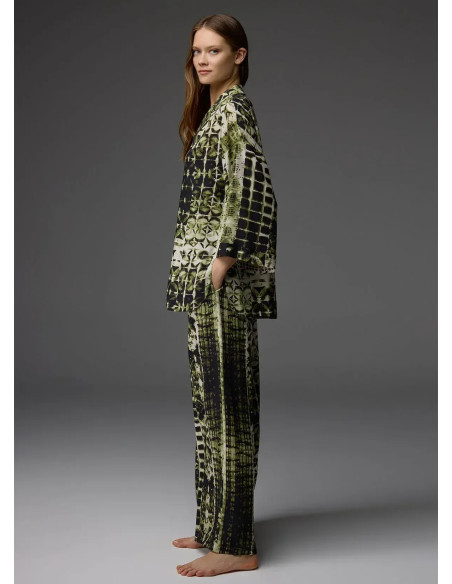 Bonjour Madame 1839 Viscose Pants Homewear Set — Turkish textile wholesale