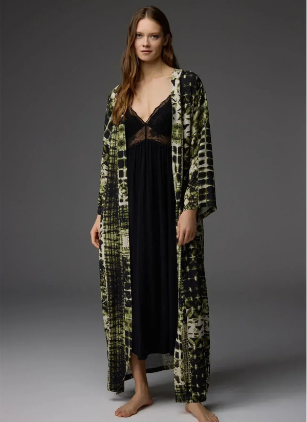 Bonjour Madame 1840 Viscose Robe Set — Turkish textile wholesale
