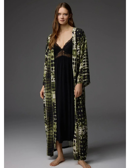 Bonjour Madame 1840 Viscose Robe Set — Turkish textile wholesale