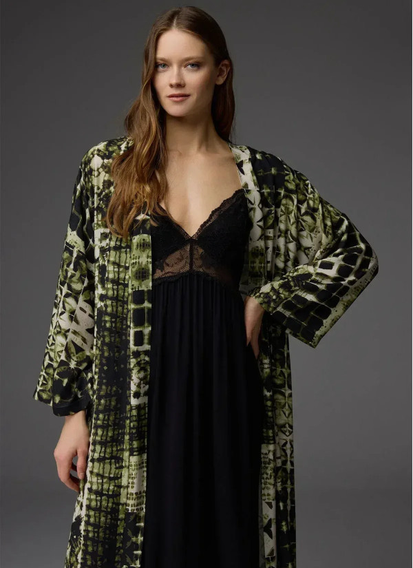 Bonjour Madame 1840 Viscose Robe Set — Turkish textile wholesale 2
