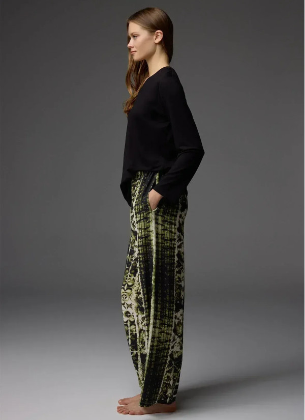 Bonjour Madame 1841 Viscose Pants Homewear Set — Turkish factory wholesale 2