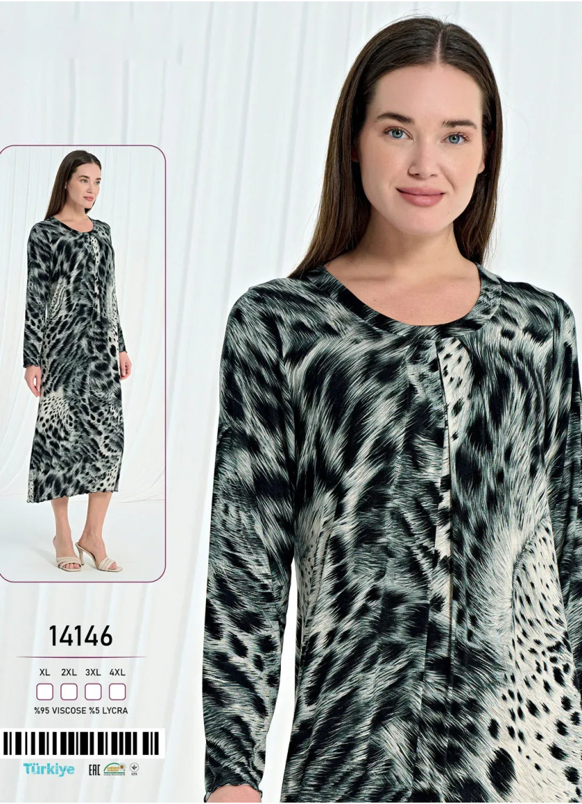 Caroline 14146 Nightdress (2XL+3XL+4XL+5XL) — direct Turkish factory supply