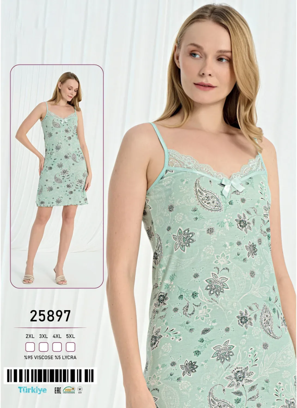 Caroline 25897 Tunic (2XL+3XL+4XL+5XL) — Turkish textile wholesale
