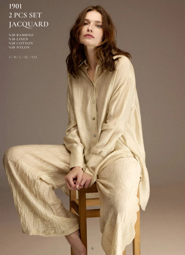 Bonjour Madame 1901 Bamboo Women's Pajama Set — wholesale for boutiques