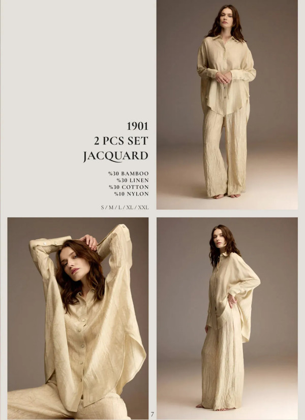 Bonjour Madame 1901 Bamboo Women's Pajama Set — wholesale for boutiques 2
