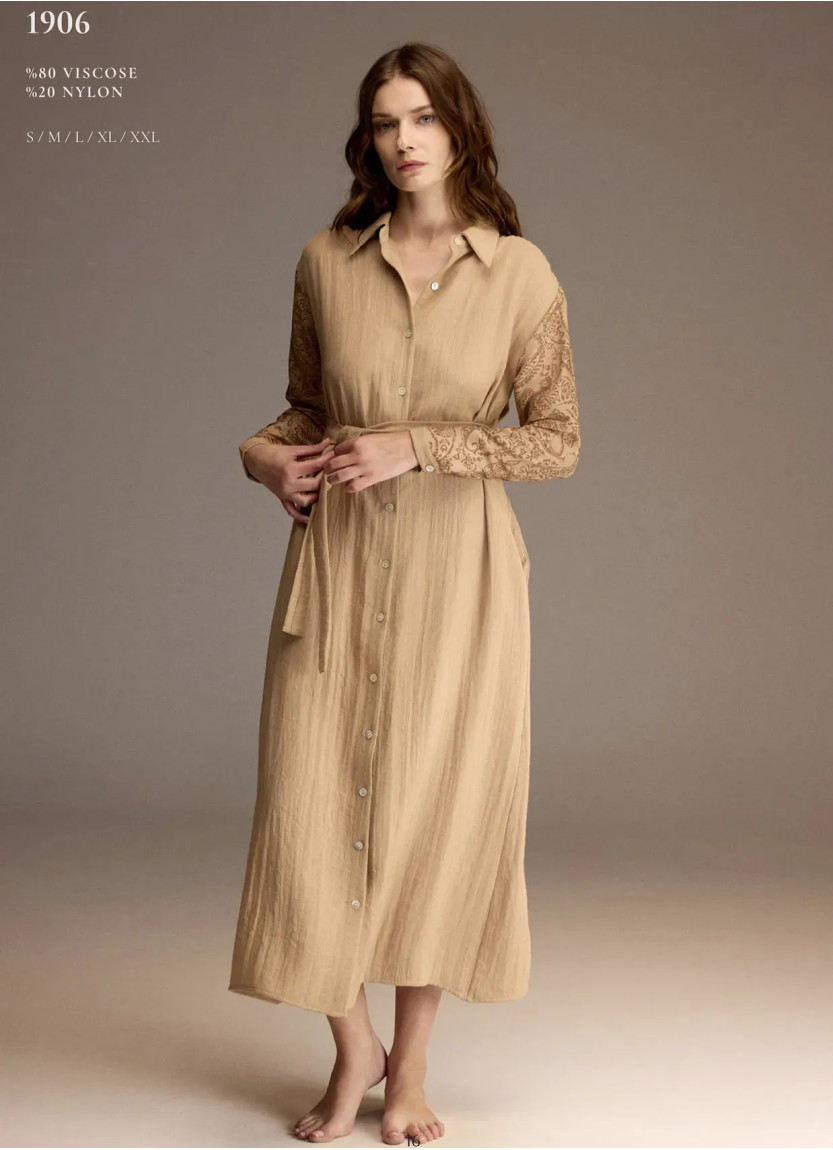 Bonjour Madame 1906 Viscose Dress — Turkish textile wholesale