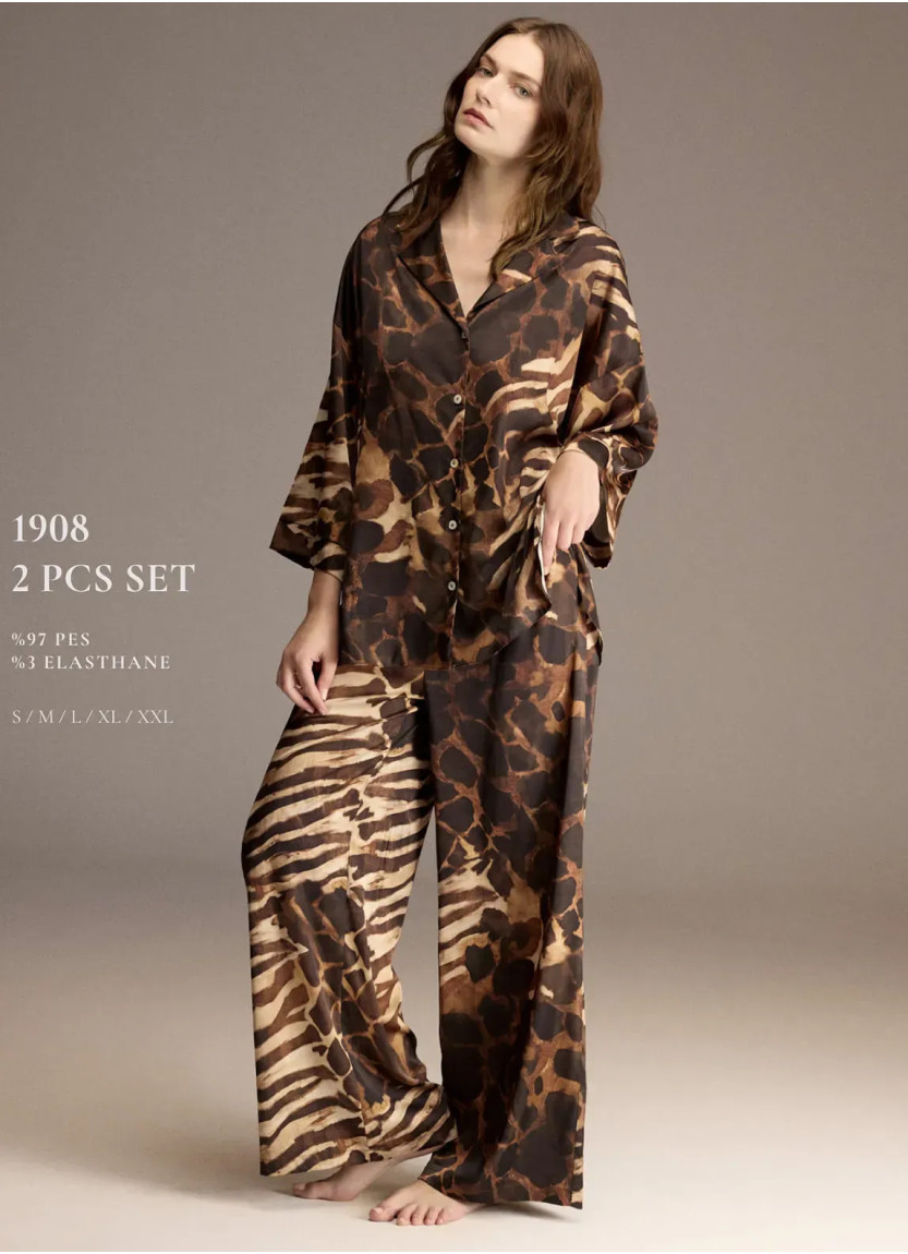 Bonjour Madame 1908 Women's Pajama Set — Turkish textile wholesale