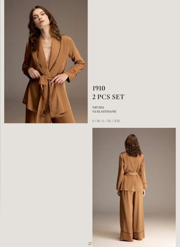 Bonjour Madame 1910 Women's Pajama Set — wholesale from Turkey 2