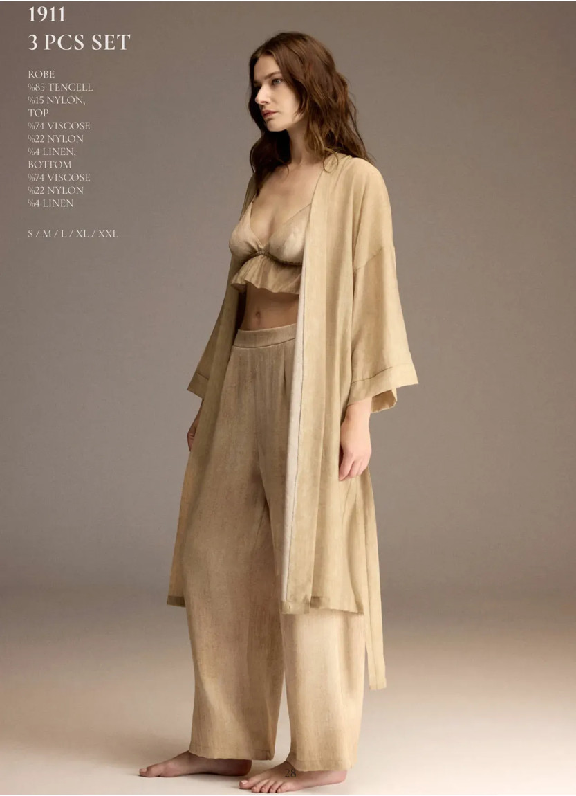 Bonjour Madame 1911 Viscose Women's Pajama Set — Istanbul wholesale supplier