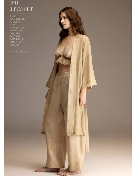 Bonjour Madame 1911 Viscose Women's Pajama Set — Istanbul wholesale supplier