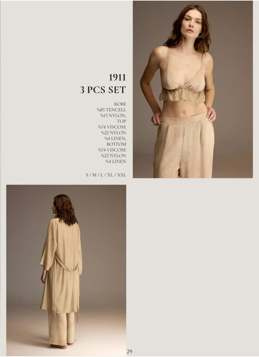 Bonjour Madame 1911 Viscose Women's Pajama Set — wholesale for boutiques