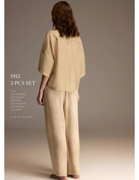 Bonjour Madame 1912 Viscose Women's Pajama Set — Istanbul wholesale supplier