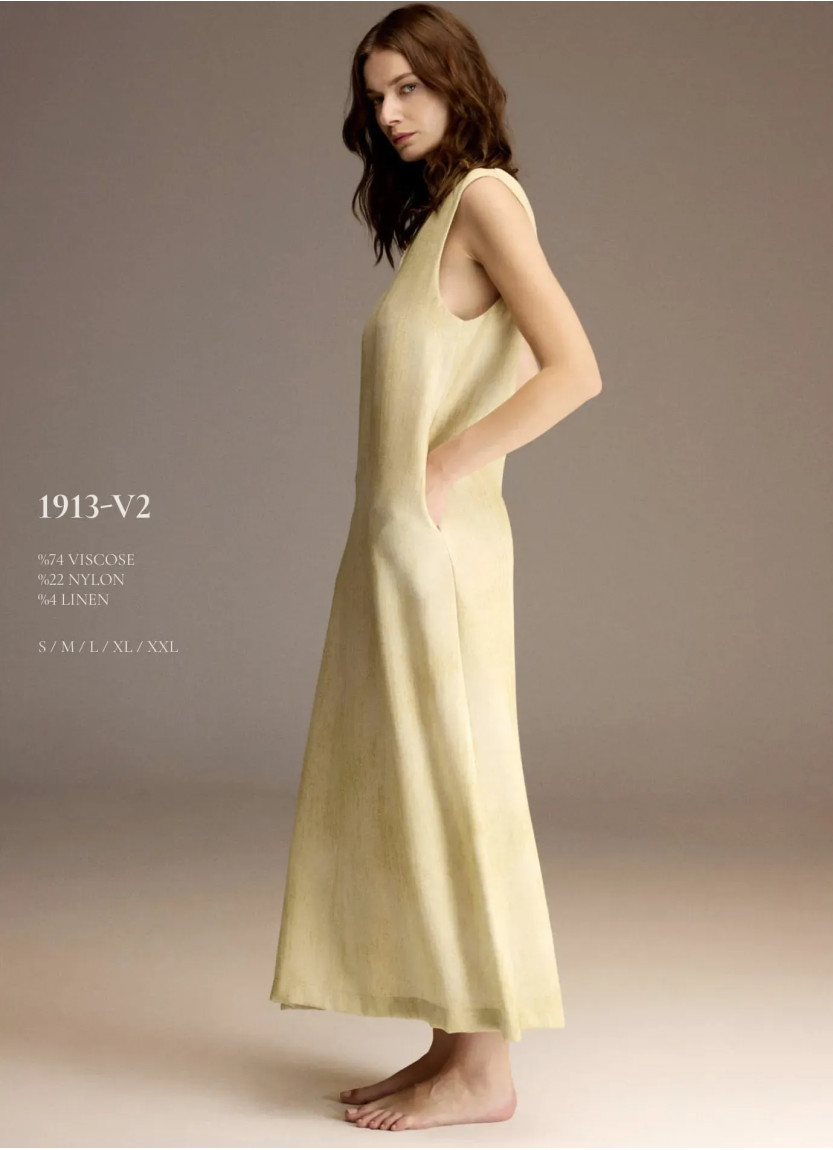 Bonjour Madame 1913-V2 Viscose Dress — Turkish textile wholesale