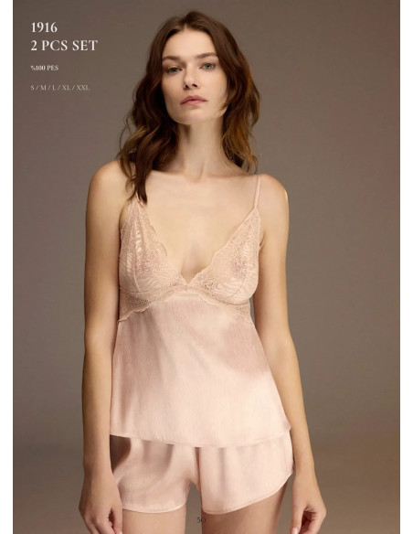 Bonjour Madame 1916 Women's Pajama Set — Turkish factory wholesale