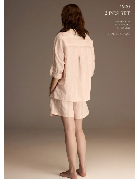 Bonjour Madame 1920 Viscose Women's Pajama Set — Istanbul wholesale supplier