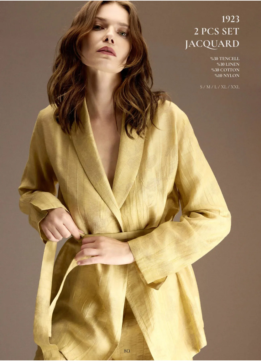 Bonjour Madame 1923 Women's Pajama Set — Istanbul wholesale supplier