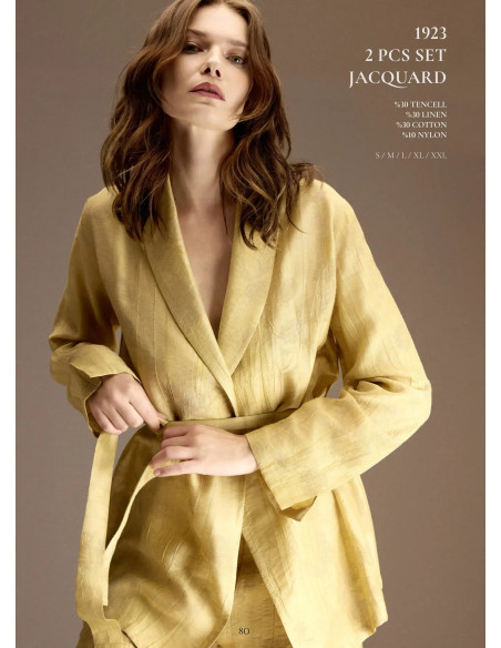 Bonjour Madame 1923 Women's Pajama Set — Istanbul wholesale supplier