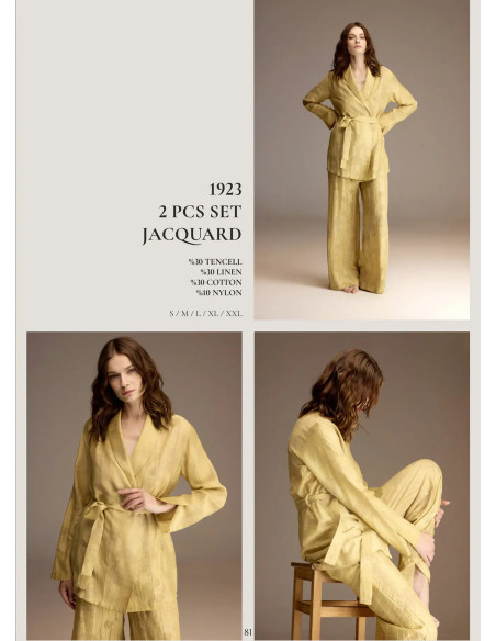 Bonjour Madame 1923 Women's Pajama Set — wholesale for boutiques