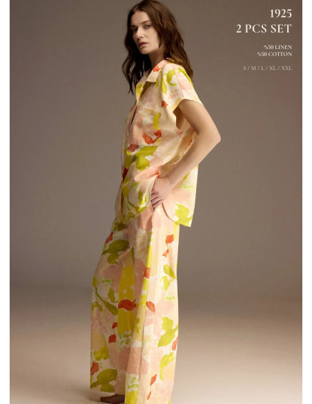 Bonjour Madame 1925 Women's Pajama Set — Istanbul wholesale supplier